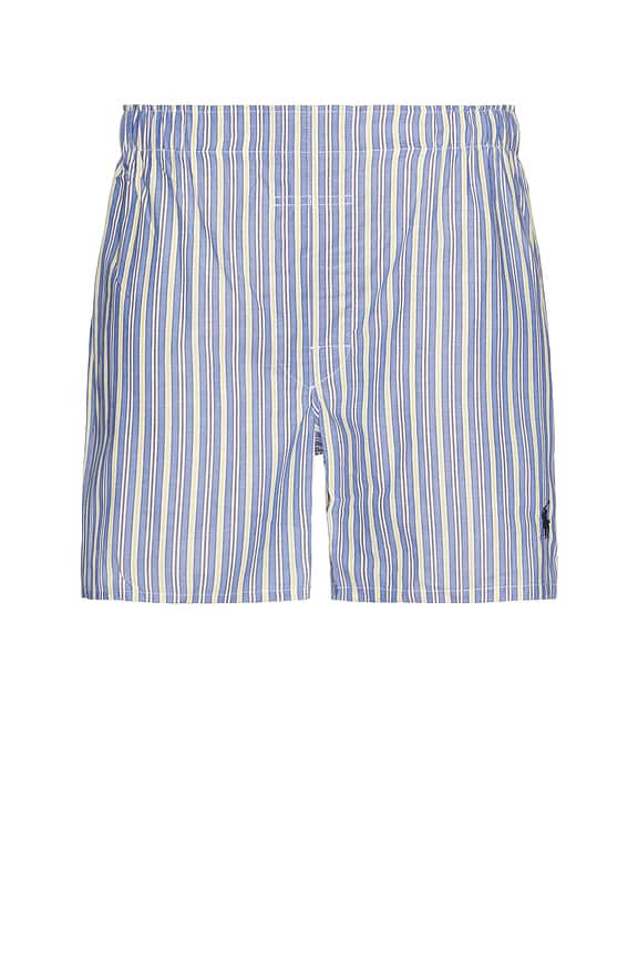 view 2 of 3 Classic Fit Cotton Boxer 3 Pack in Rimini Stripe, Muller Plaid, & Cruise Navy
