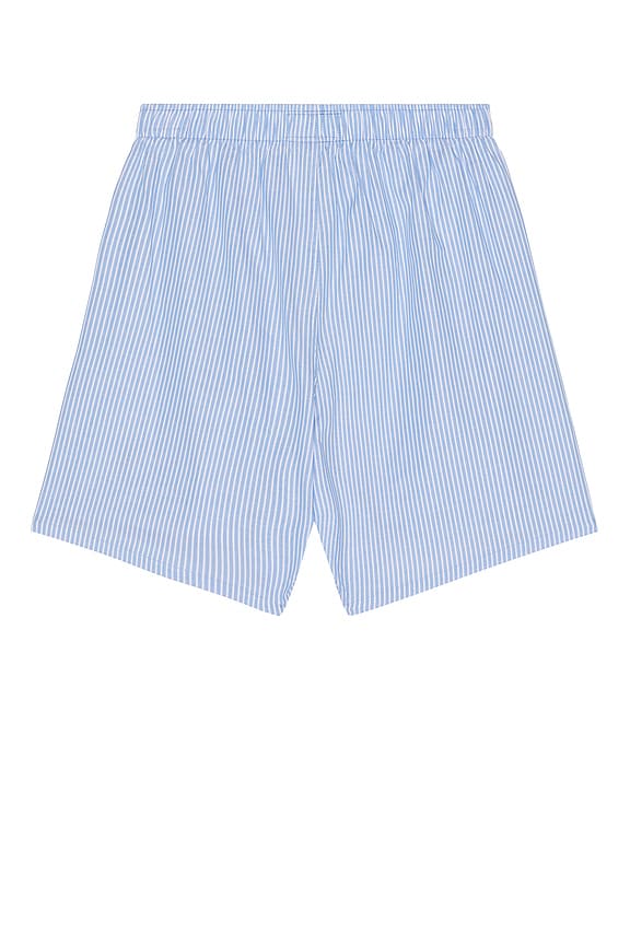 view 2 of 3 Yarn Dyed Woven Boxer in Steve Stripe & Cruise Navy