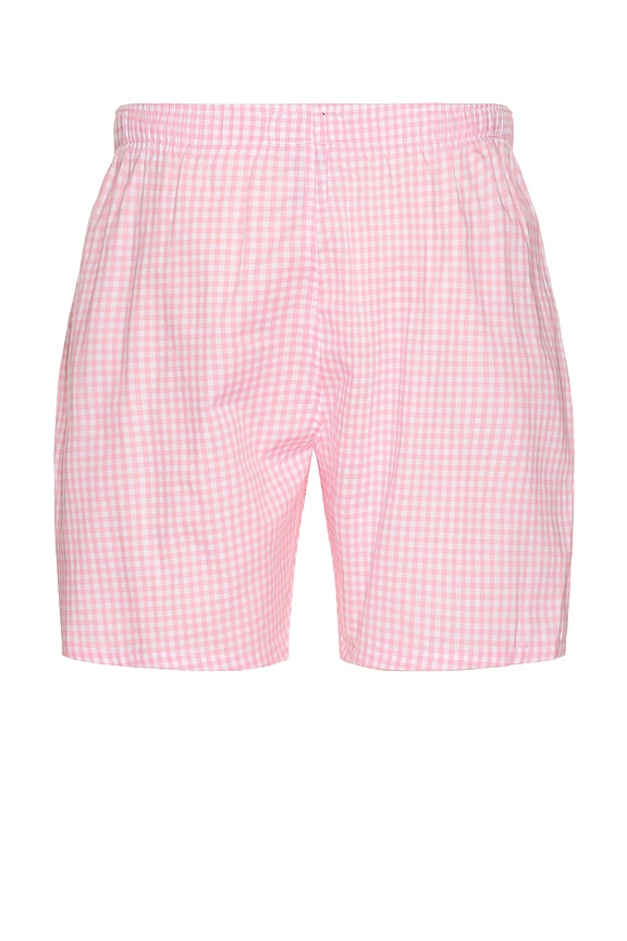 view 2 of 2 ボクサー in Pink Mini Gingham & Cruise Navy PP