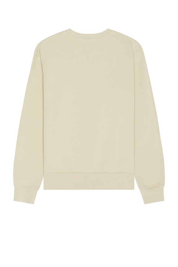 view 2 of 5 Loopback Terry Sweater in Coastal Beige