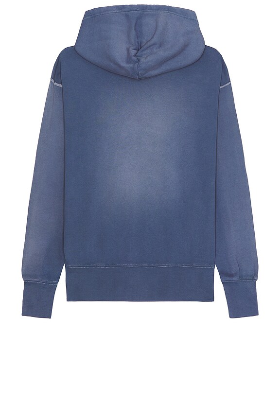 view 2 of 5 Fleece Hoodie in Light Navy