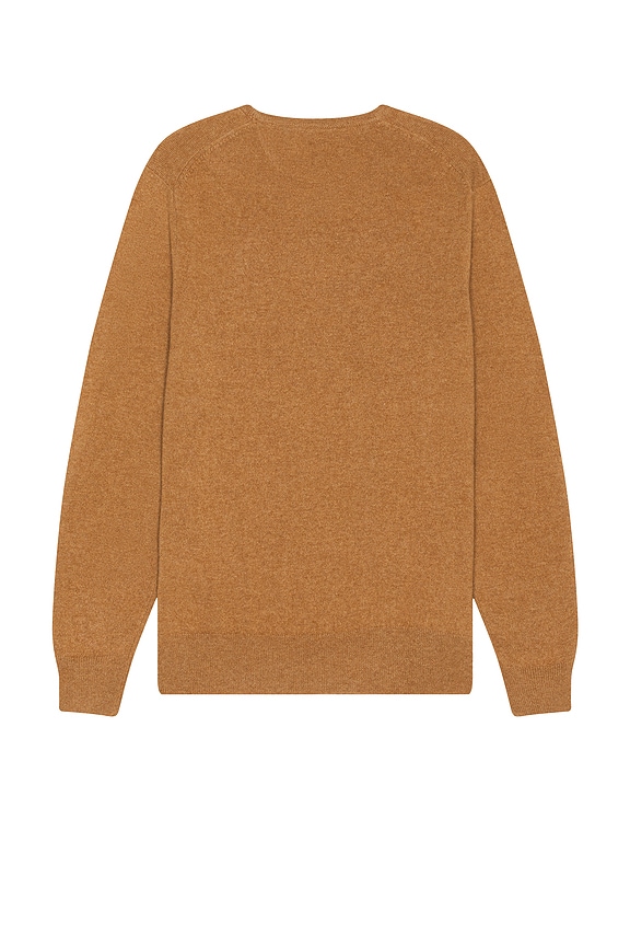 view 2 of 5 Long Sleeve Pullover in Latte Brown Heather