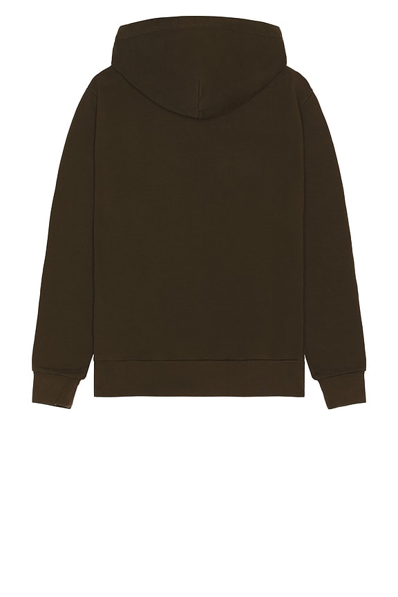view 2 of 5 Loopback Terry Hoodie in Dark Loden