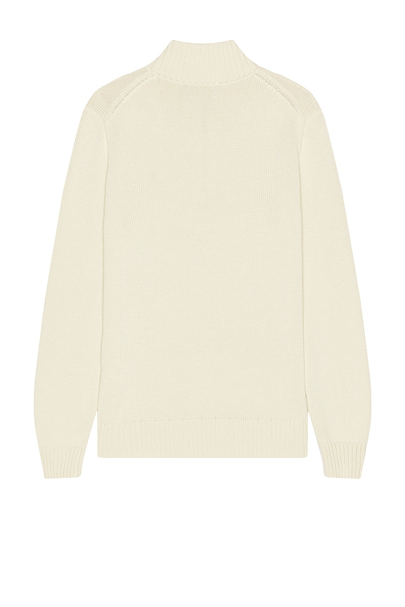 view 2 of 5 Shaker 1/2 Zip Sweater in Andover Cream