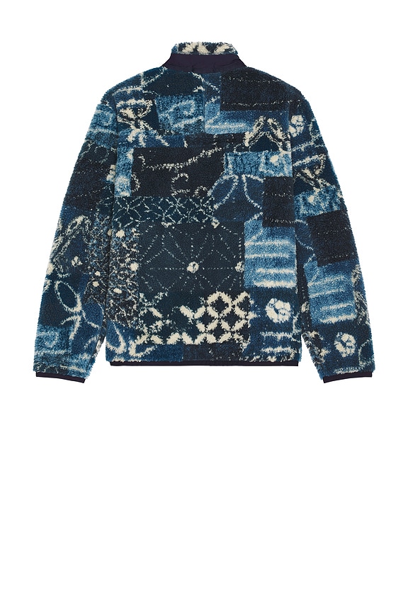 view 2 of 5 ФЛИСОВЫЙ СВИТЕР in Indigo Shibori