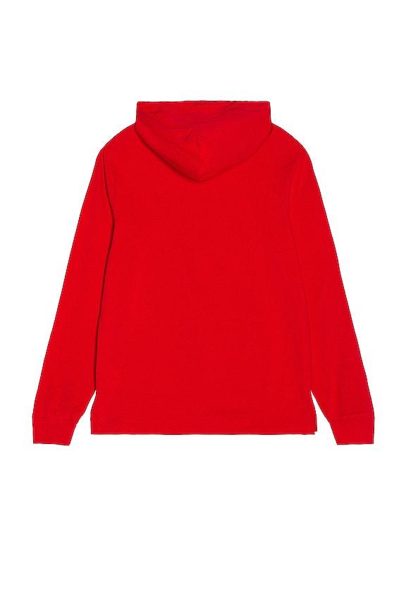 view 2 of 3 SWEAT À CAPUCHE in Red