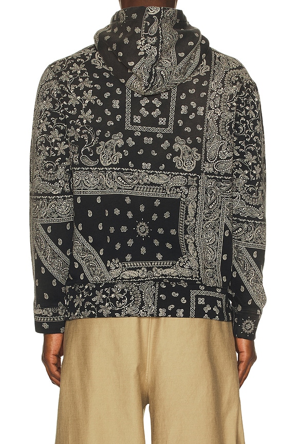 view 2 of 5 SWEAT À CAPUCHE in Yukon Patchwork Bandana