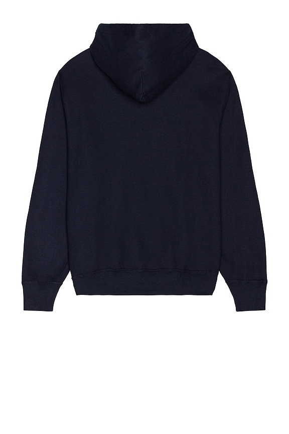 view 2 of 4 Fleece Hoodie in Cruise Navy