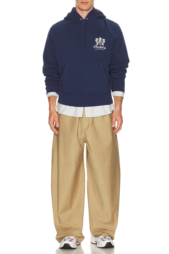 Polo Ralph Lauren Beach Club Hoodie in Dark Cobalt | REVOLVE