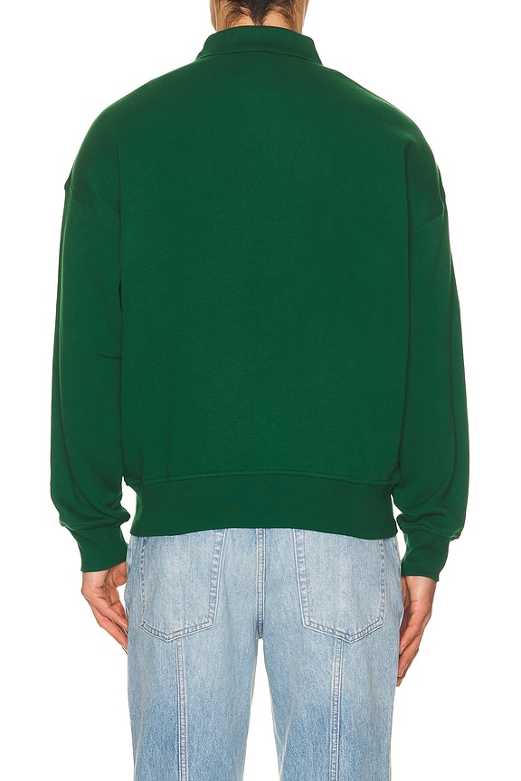 view 2 of 4 Fleece New York Graphic Polo in New Forest