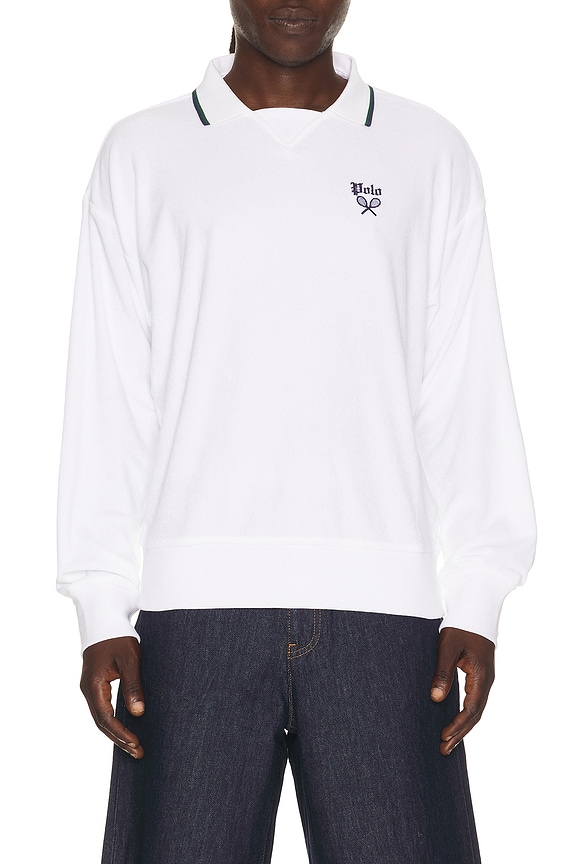 view 1 of 5 SUDADERA in White
