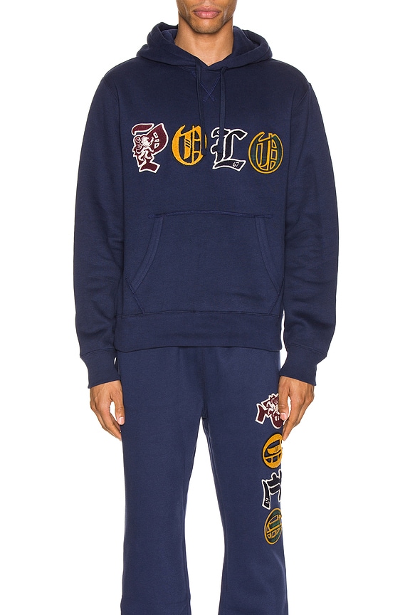 view 1 of 5 PULL MAILLE À CAPUCHE in Cruise Navy