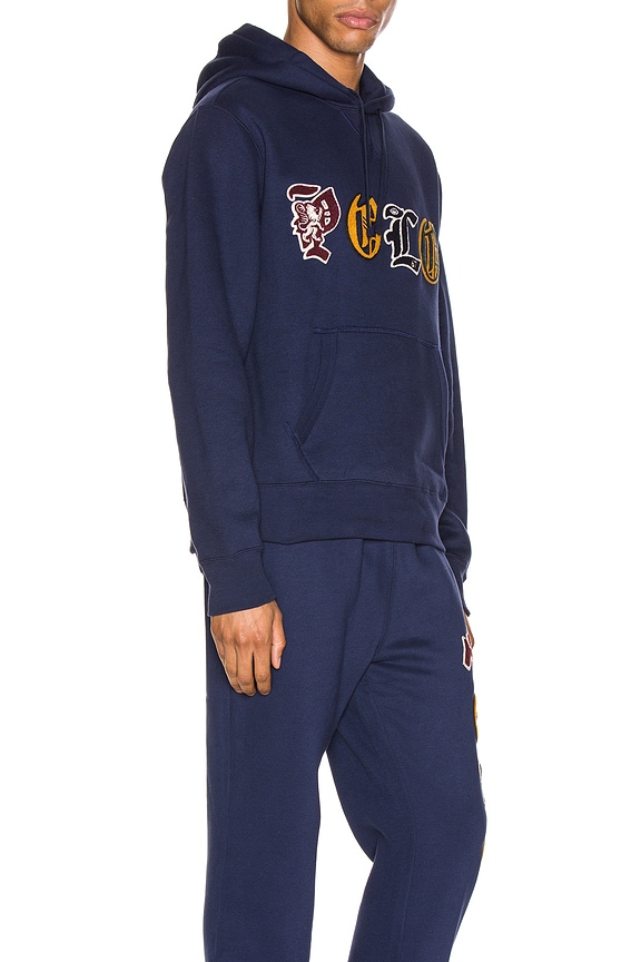 view 2 of 5 PULL MAILLE À CAPUCHE in Cruise Navy