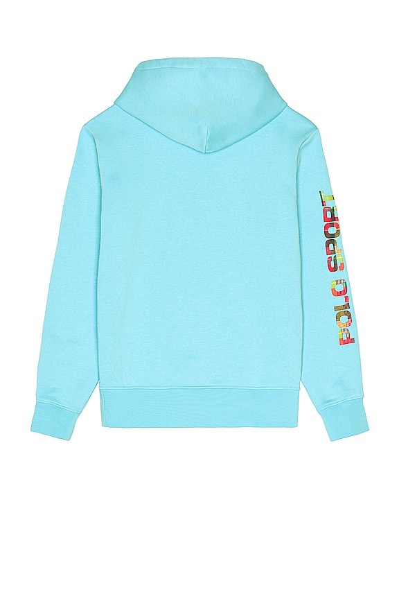 view 2 of 4 SWEAT À CAPUCHE in French Turquoise