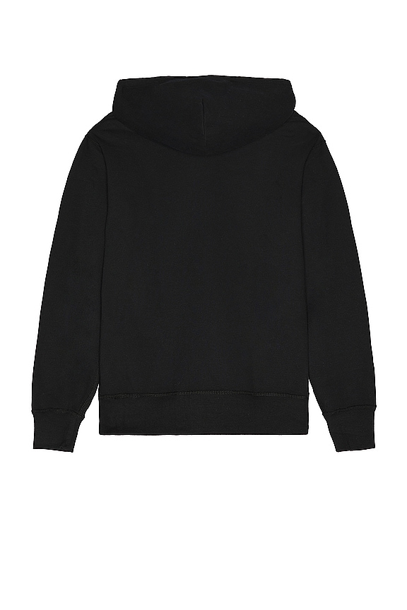 view 2 of 5 Fleece Hoodie in Black