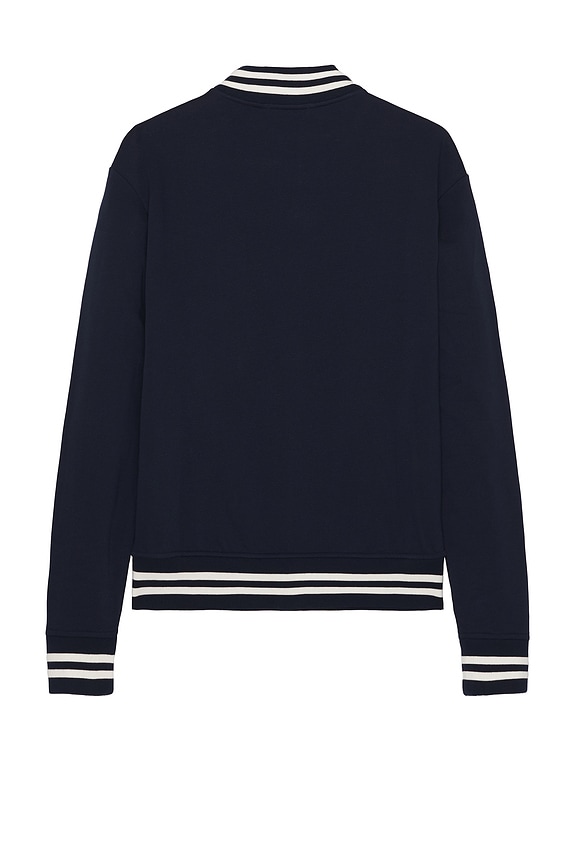 view 2 of 5 Athletic Fleece Big Pony Baseball Jacket in Cruise Navy