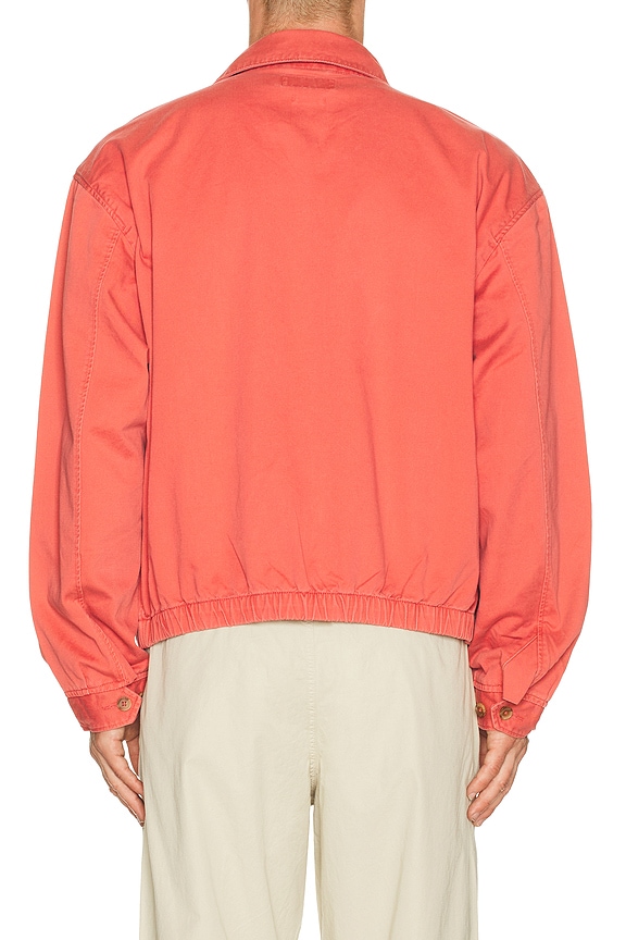 view 2 of 5 Twill Ralph Script Windbreaker Jacket in Nantucket Red
