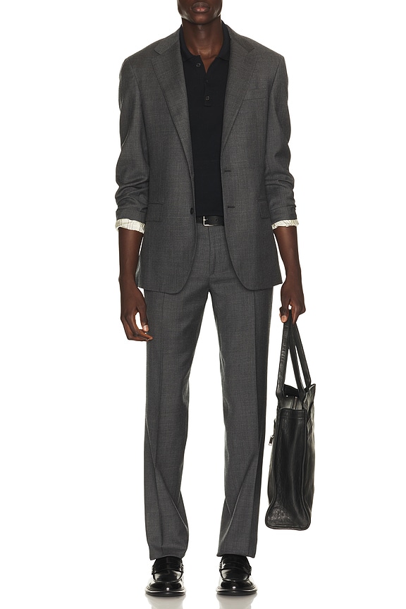 view 1 of 5 TRAJE in Medium Grey Multi