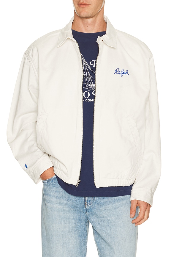 view 1 of 6 Farm Windbreaker Jacket in Deckwash White