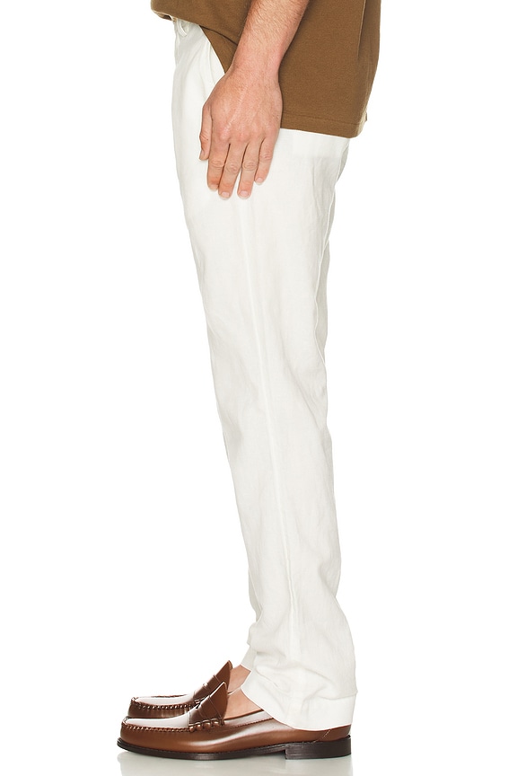 view 2 of 5 PANTALÓN CON TRABILLA BEDFORD in Deckwash White