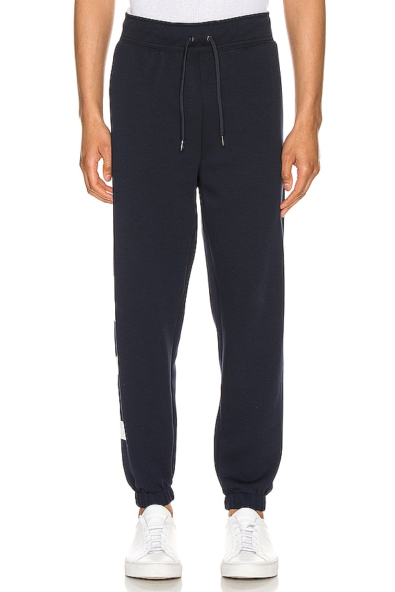 view 2 of 5 Double Knit Tech Trousers in Aviator Navy Multi