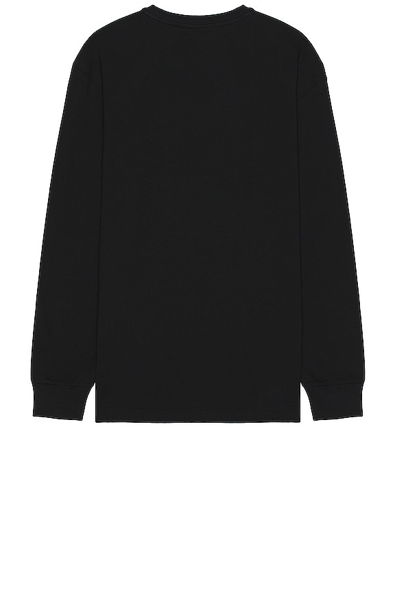 view 2 of 5 Long Sleeve T-shirt in Polo Black