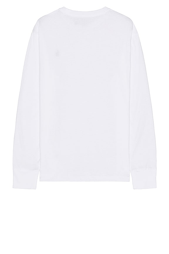 view 2 of 5 Long Sleeve T-shirt in White