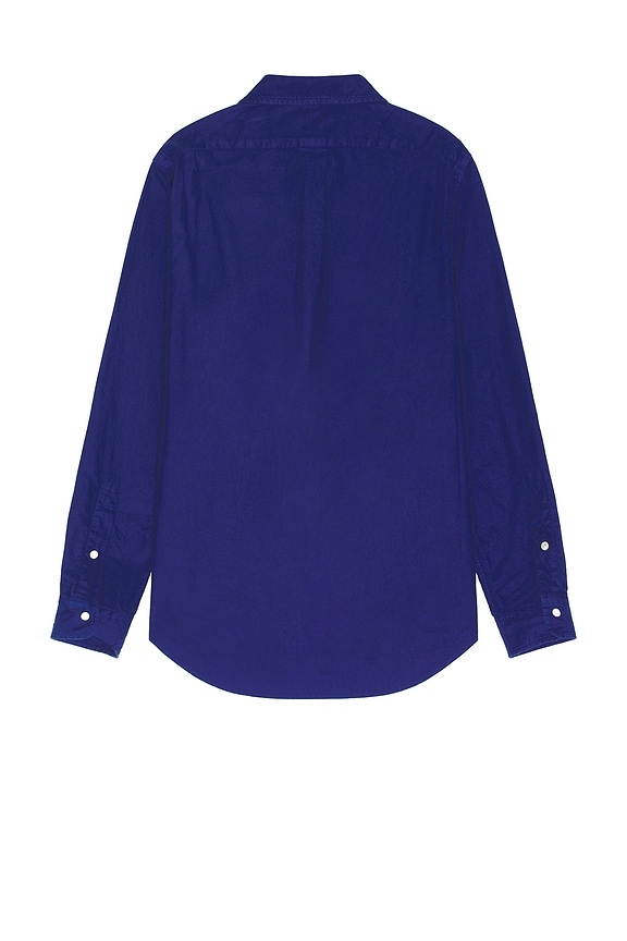 view 2 of 5 Oxford Sport Shirt in Chalet Blue