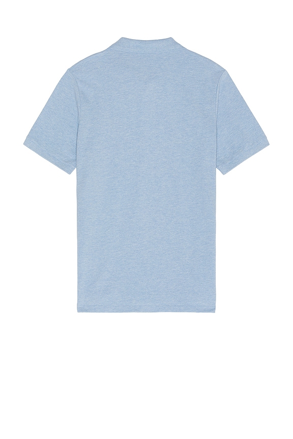 view 2 of 5 Short Sleeve Mesh Polo in Isle Heather