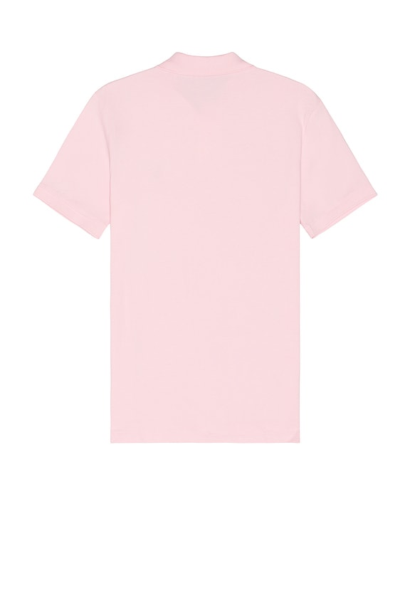 view 2 of 5 Short Sleeve Mesh Polo in Bath Pink