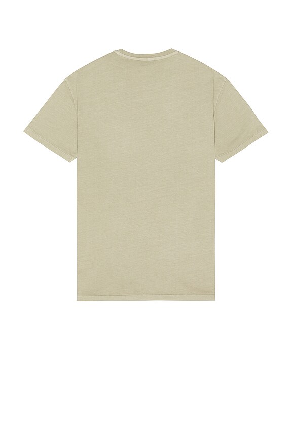 view 2 of 5 CAMISETA MINERAL DYED in Olive