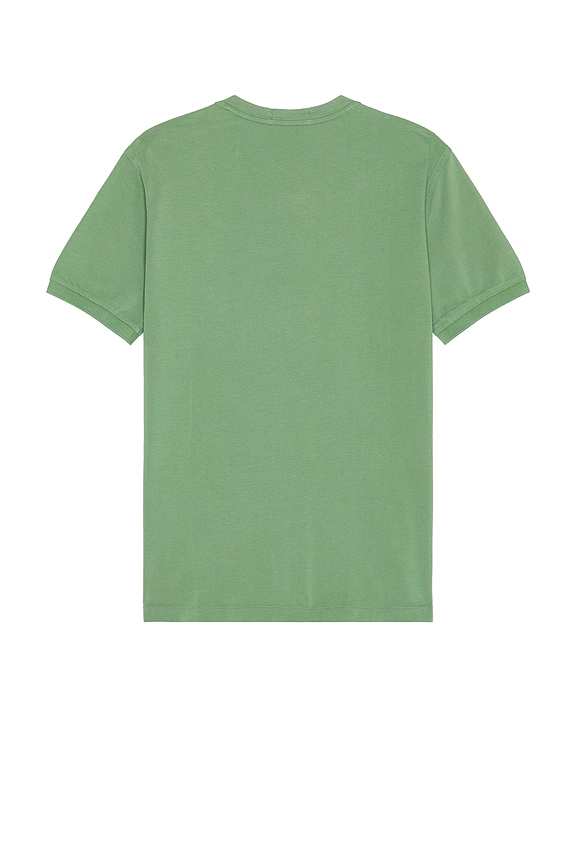 view 2 of 5 Short Sleeve Featherweight Mesh Henley in Fatigue