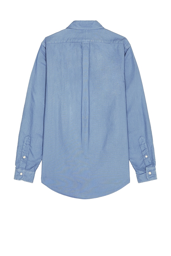 view 2 of 5 CAMISA OXFORD DE MANGA LARGA in Bastille Blue