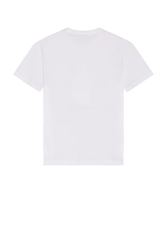 view 2 of 4 Cotton Mesh Novelty T-Shirt in White