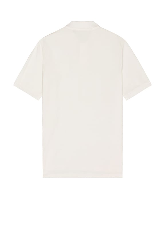 view 2 of 5 Short Sleeve Heritage Bear Polo in Deckwash White