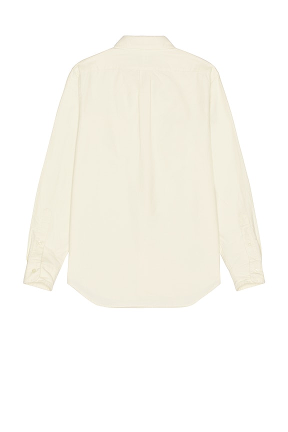 view 2 of 5 Brushed Oxford Novelty Bear Sport Shirt in Herbal Milk