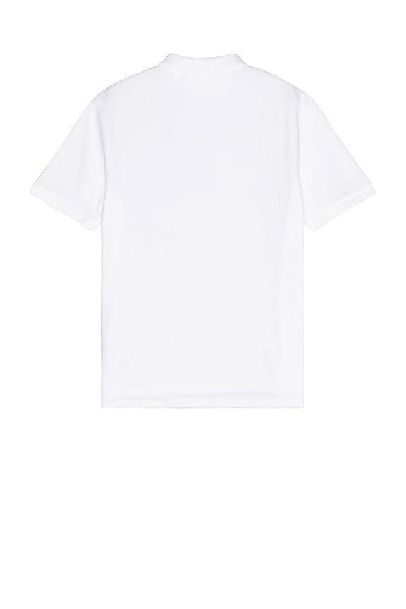 view 2 of 3 Classic Fit Mesh Polo in White