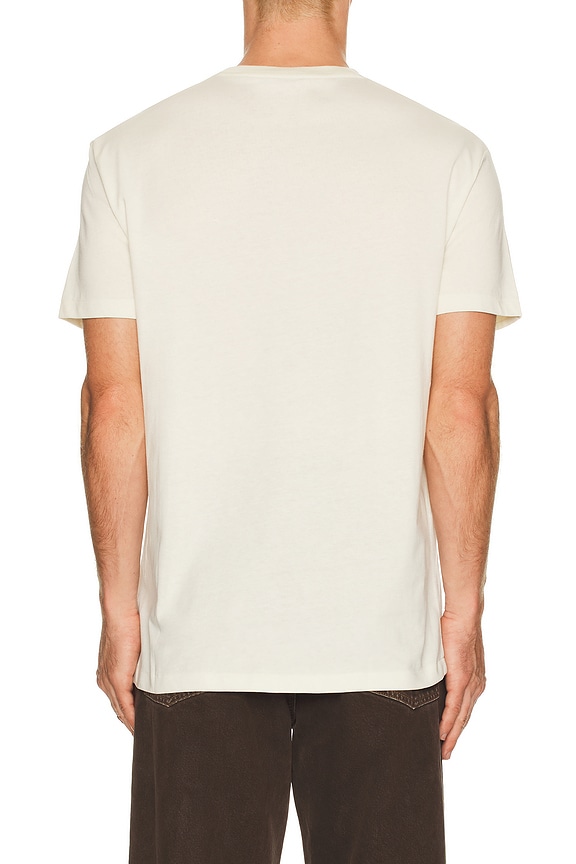 view 2 of 5 Short Sleeve Crewneck T-Shirt in Parchment Cream