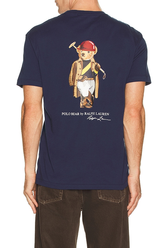 view 1 of 5 T-SHIRT in Newport Navy Society Bear