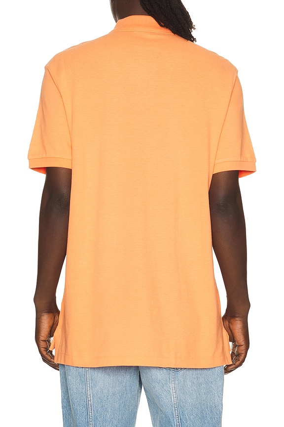view 2 of 5 Short Sleeve Mesh Polo in Pompano Orange