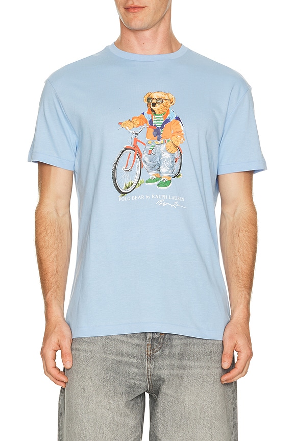 view 1 of 4 T-SHIRT in Austin Blue Summer Bear