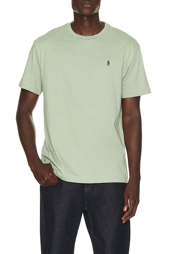 view 1 of 5 Short Sleeve Crewneck T-Shirt in Light Green