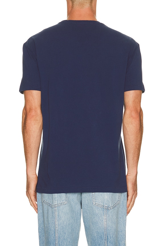 view 2 of 4 Sailing Polo Team Print T-Shirt in Dark Cobalt