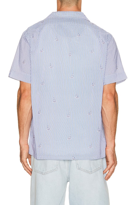 view 2 of 5 CAMISA in Sailboat On Stripe