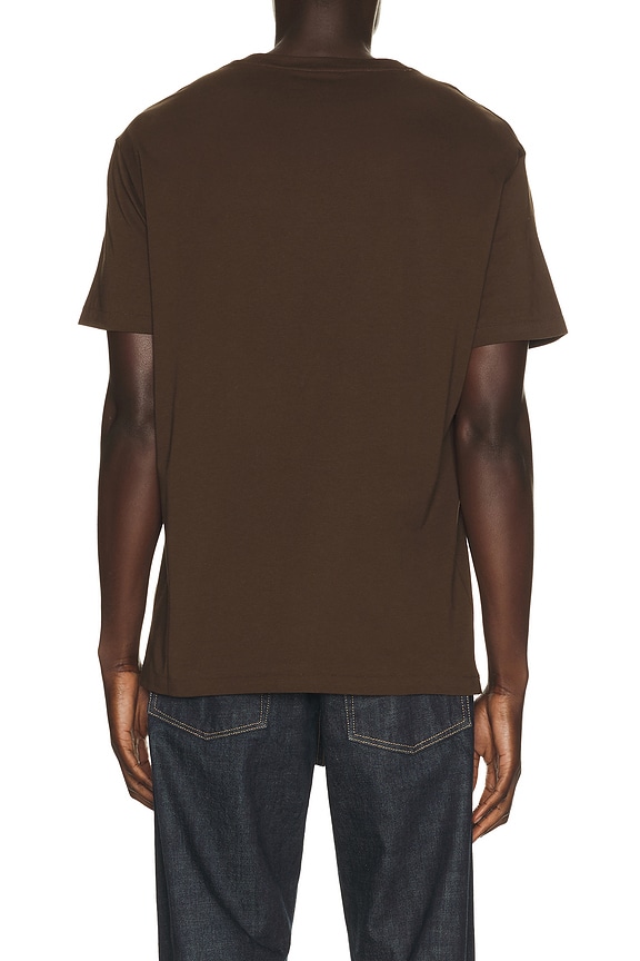 view 2 of 5 Crewneck T-Shirt in Nutmeg Brown
