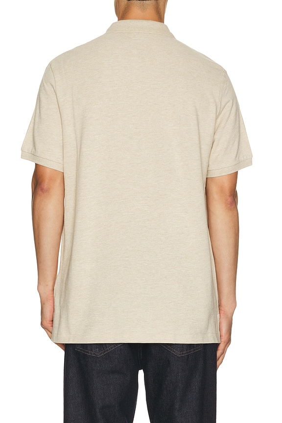 view 2 of 5 Mesh Polo in Expedition Dune Heather
