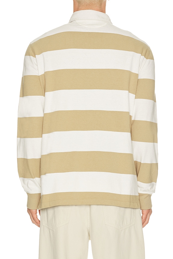 view 2 of 5 T-SHIRT in RL Khaki & Trophy Cream