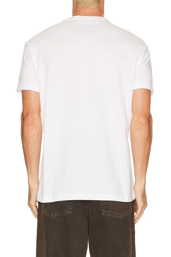 view 2 of 4 Short Sleeve Jersey Knit Novelty Red Rocks Bear Graphic T-Shirt in White