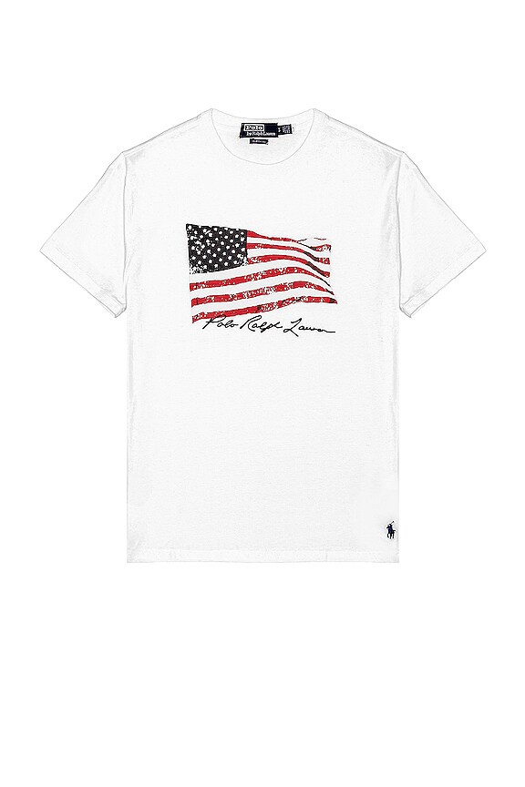 view 1 of 3 Americana Tee in White