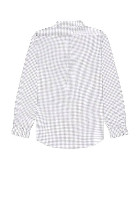 view 2 of 5 CHEMISE in Grey Heather & White